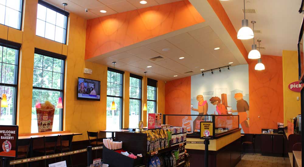 dunkin-donuts-custom-color-wallcovering