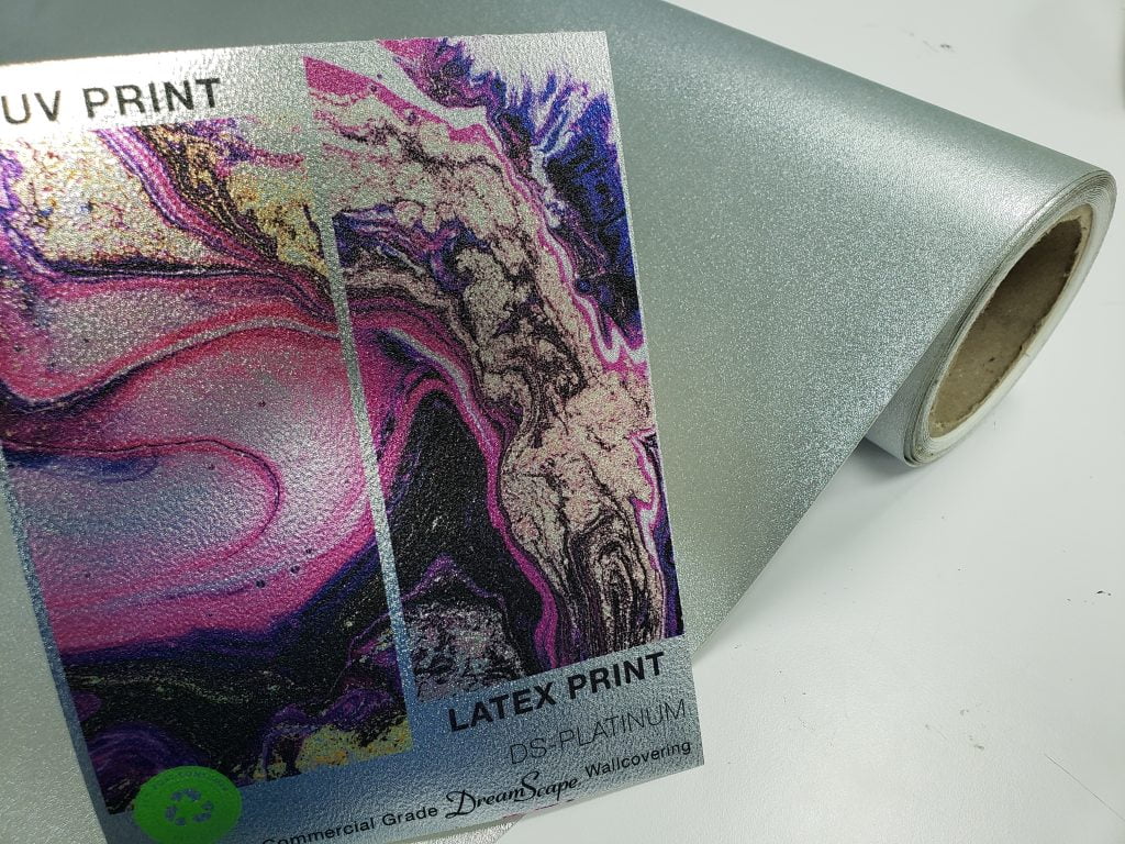 New Holographic & Metallic Textured Wallcovering Patterns DreamScape Digital Wallcoverings